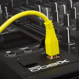 UDG Ultimate Audio Cable USB 2.0 C-B Jaune Droit 1,5m