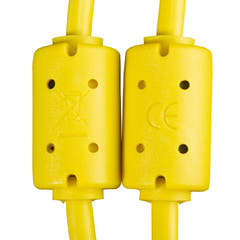 UDG Ultimate Audio Cable USB 2.0 C-B Jaune Droit 1,5m