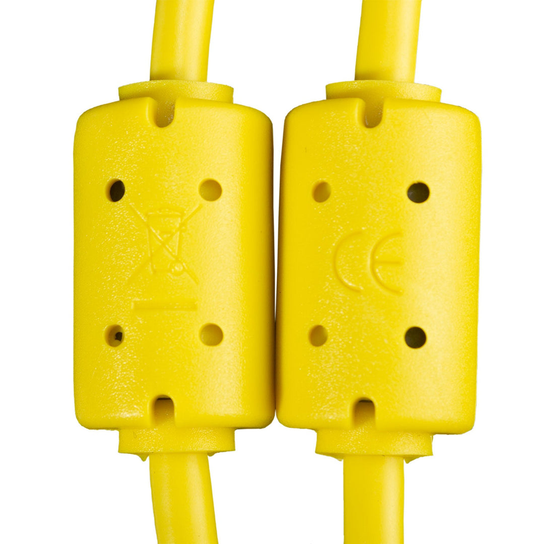 UDG Ultimate Audio Cable USB 2.0 C-B Jaune Droit 1,5m