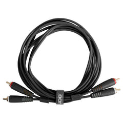 UDG Ultimate Audio Cable Set RCA - RCA Noir Droit 1,5m
