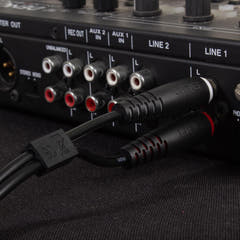 UDG Ultimate Audio Cable Set RCA - RCA Noir Droit 3m