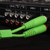 UDG Ultimate Audio Cable Set RCA - RCA Vert Droit 3m