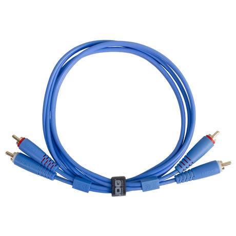 UDG Ultimate Audio Cable Set RCA - RCA Bleu Droit 3m