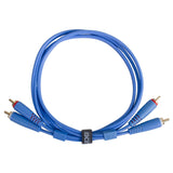 UDG Ultimate Audio Cable Set RCA - RCA Bleu Droit 3m