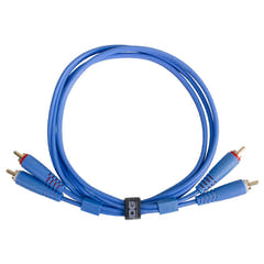 UDG Ultimate Audio Cable Set RCA - RCA Bleu Droit 1,5m