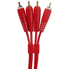 UDG Ultimate Audio Cable Set RCA - RCA Rouge Droit 3m