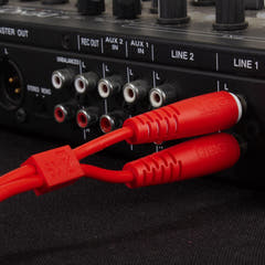 UDG Ultimate Audio Cable Set RCA - RCA Rouge Droit 3m