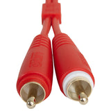 UDG Ultimate Audio Cable Set RCA - RCA Rouge Droit 3m