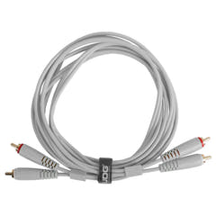 UDG Ultimate Audio Cable Set RCA - RCA Blanc Droit 3m