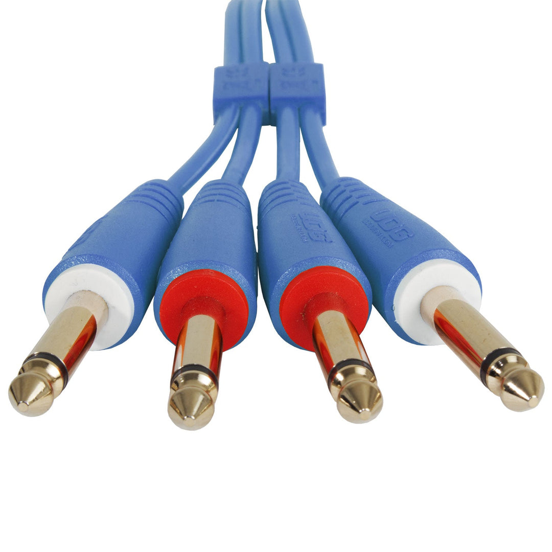 UDG Ultimate Audio Cable set 1/4'' Jack-1/4'' Jack Bleu Straight 1,5m