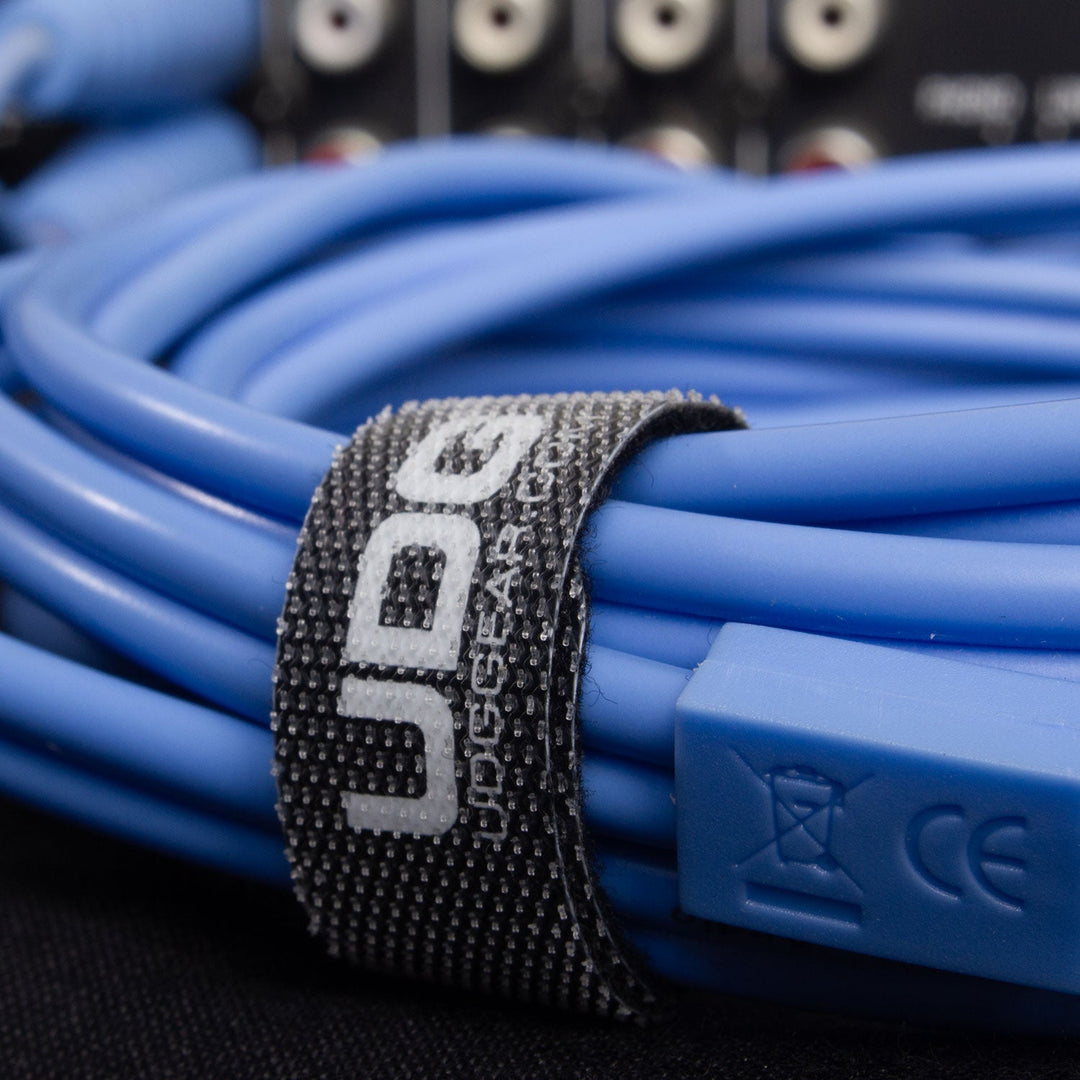 UDG Ultimate Audio Cable set 1/4'' Jack-1/4'' Jack Bleu Straight 3m