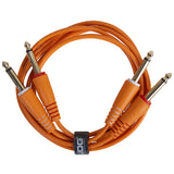 UDG Ultimate Audio Cable Set prise Jack 1/4''-prise Jack 1/4'' orange droite 3m