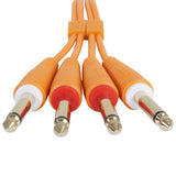 UDG Ultimate Audio Cable Set prise Jack 1/4''-prise Jack 1/4'' orange droite 3m
