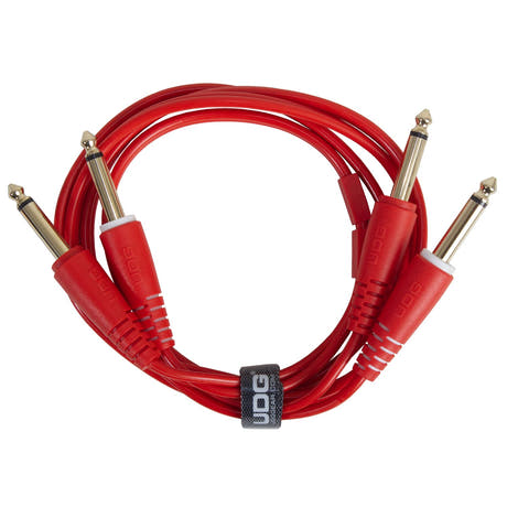 UDG Ultimate Audio Cable set 1/4'' Jack-1/4'' Jack Rouge Straight 3m