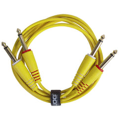 UDG Ultimate Audio Cable set 1/4'' Jack-1/4'' Jack Jaune Straight 1,5m