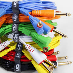 UDG Ultimate Audio Cable set 1/4'' Jack-1/4'' Jack Noir Straight 1,5m