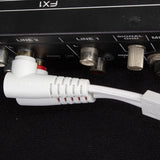 UDG Ultimate Audio Cable Set RCA Droit-RCA Coudé Blanc 3m