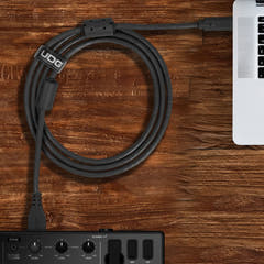 UDG Ultimate Cable USB 3.2 C-A Noir Straight 1,5m
