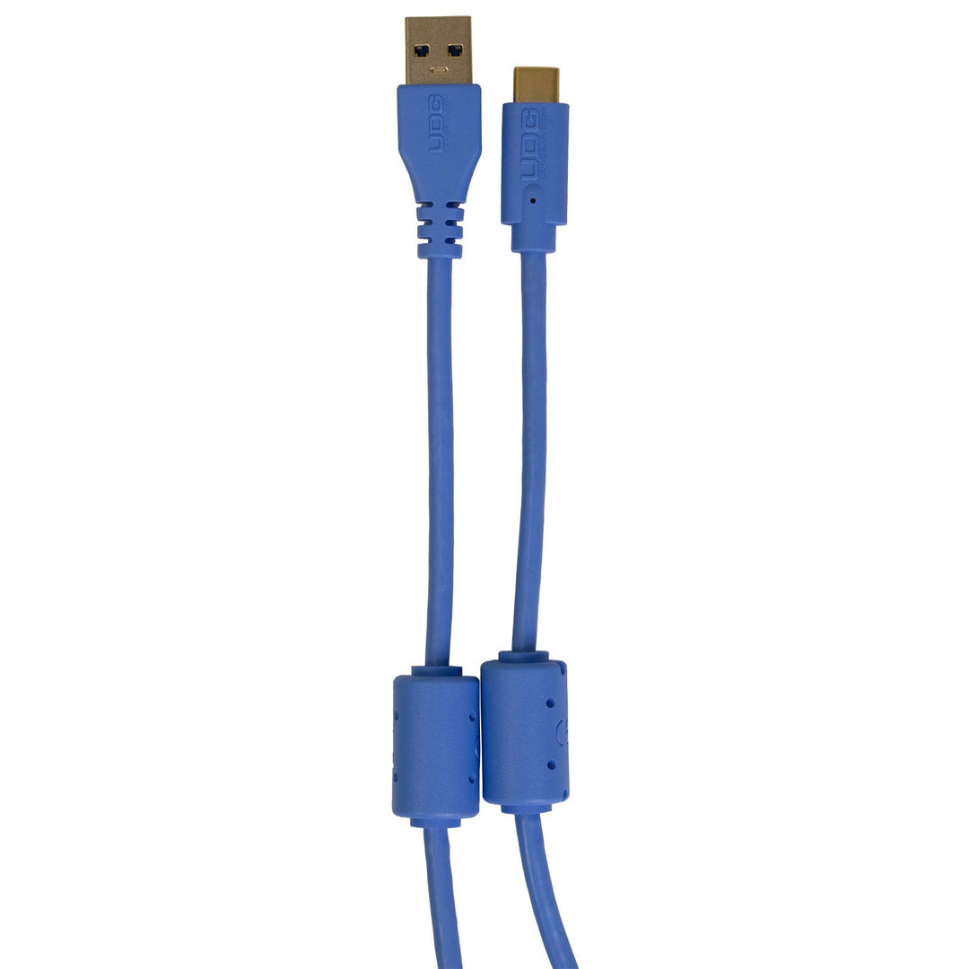 UDG Ultimate Cable USB 3.2 C-A Bleu Straight 1,5m