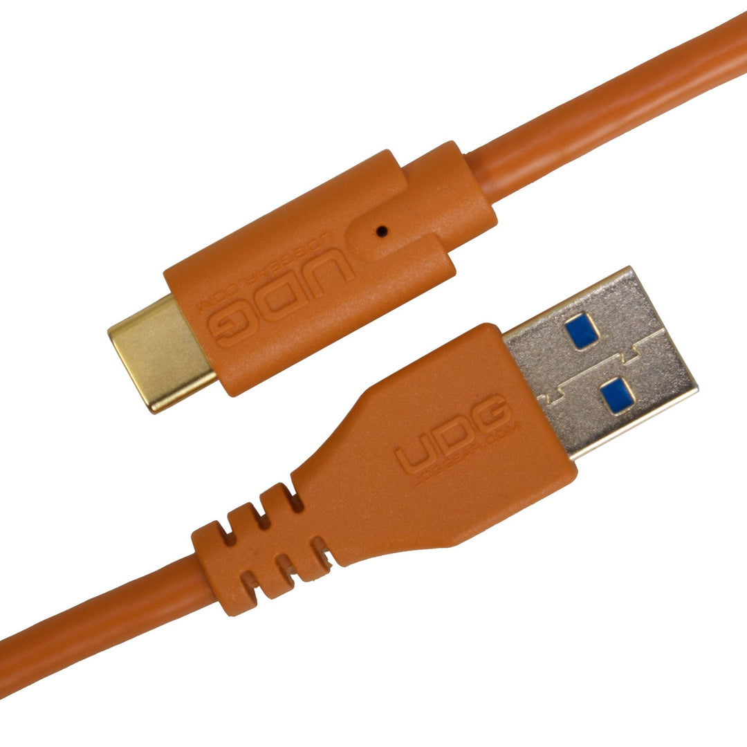 UDG Ultimate Cable USB 3.2 C-A Orange Droit 1,5m