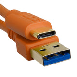 UDG Ultimate Cable USB 3.2 C-A Orange Droit 1,5m
