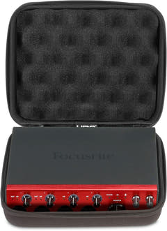 UDG Creator Focusrite Scarlett 2i2/4i4 4th Gen/Clarett+ 4Pre/2Pre hardcase Noir