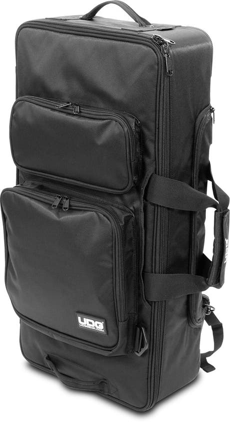 UDG Ultimate Sac à dos pour Contrôleurs MIDI Large Noir/intérieur orange MKII