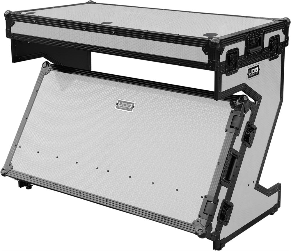 UDG Ultimate Mallette de transport pour table DJ portable Z-Style Blanc Plus (Roues)