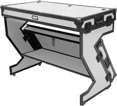 UDG Ultimate Mallette de transport pour table DJ portable Z-Style Blanc Plus (Roues)