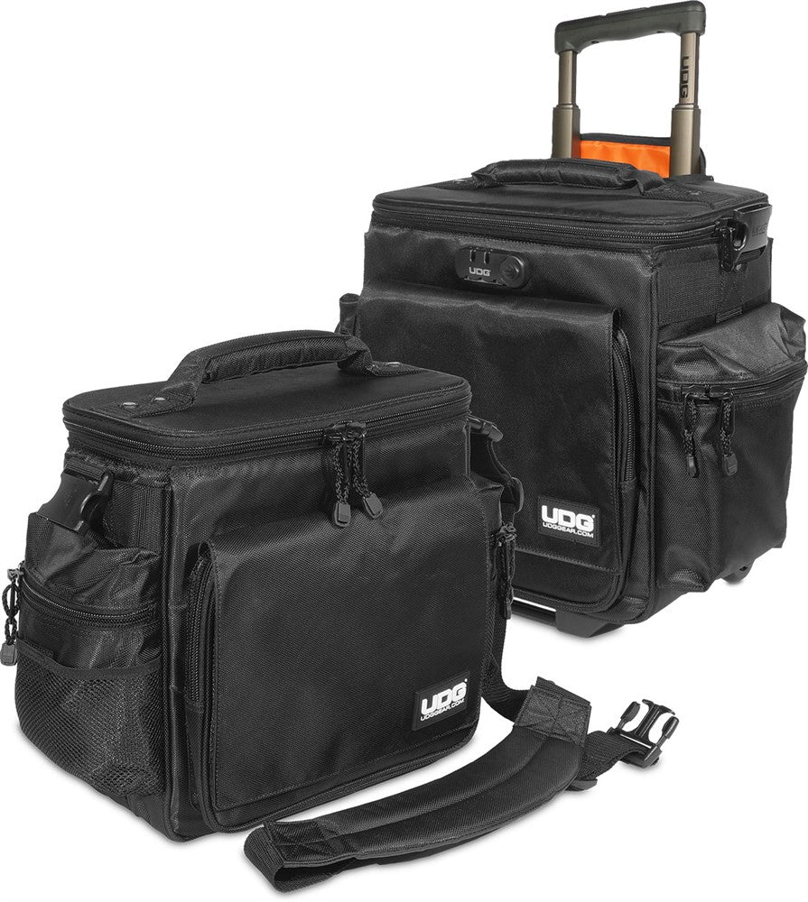 UDG Ultimate Sac bandoulière trolley Set DeLuxe Noir, intérieur orange MK2