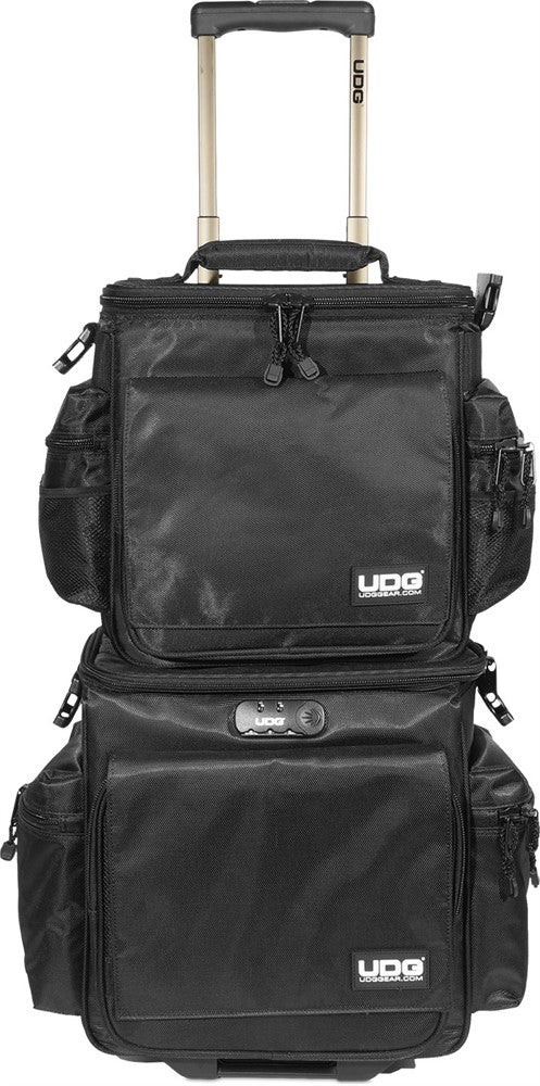UDG Ultimate Sac bandoulière trolley Set DeLuxe Noir, intérieur orange MK2