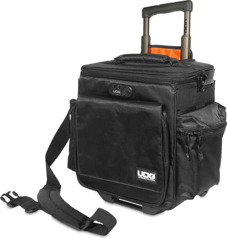 UDG Ultimate Sac bandoulière trolley Deluxe Noir, intérieur orange MK2
