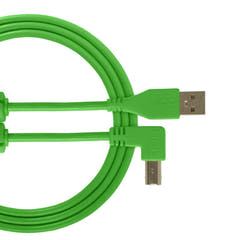 UDG Ultimate Audio Cable USB 2.0 A-B Vert Coudé 3m