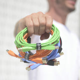 UDG Ultimate Audio Cable USB 2.0 A-B Vert Coudé 2m