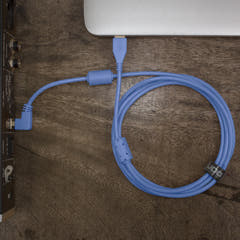 UDG Ultimate Audio Cable USB 2.0 A-B Bleu Angled 3m