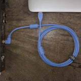 UDG Ultimate Audio Cable USB 2.0 A-B Bleu Angled 2m