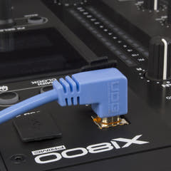 UDG Ultimate Audio Cable USB 2.0 A-B Bleu Angled 3m