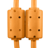 UDG Ultimate Audio Cable USB 2.0 A-B Orange Coudé 3m