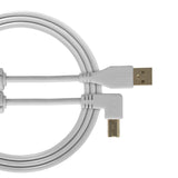 UDG Ultimate Audio Cable USB 2.0 A-B Blanc Coudé 3m
