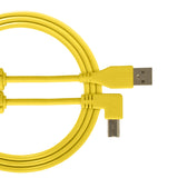 UDG Ultimate Audio Cable USB 2.0 A-B Jaune Angled 3m