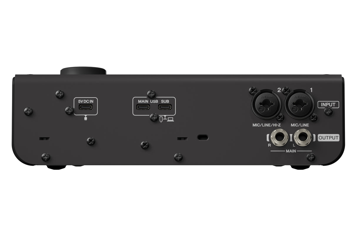Yamaha URX22 USB-C Audio Interface (Black)