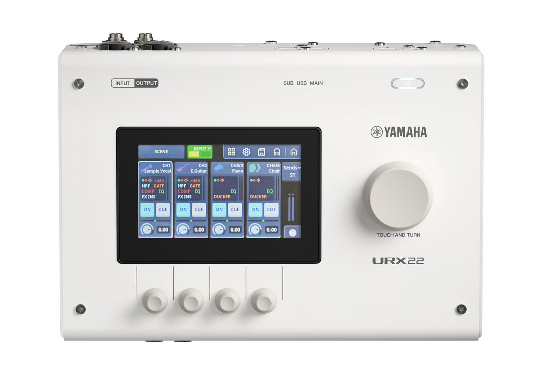 Yamaha URX22 Interface audio USB-C (Blanc)