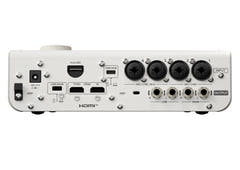 Yamaha URX44V Interface audio/vidéo USB-C (Blanc) - Version vidéo