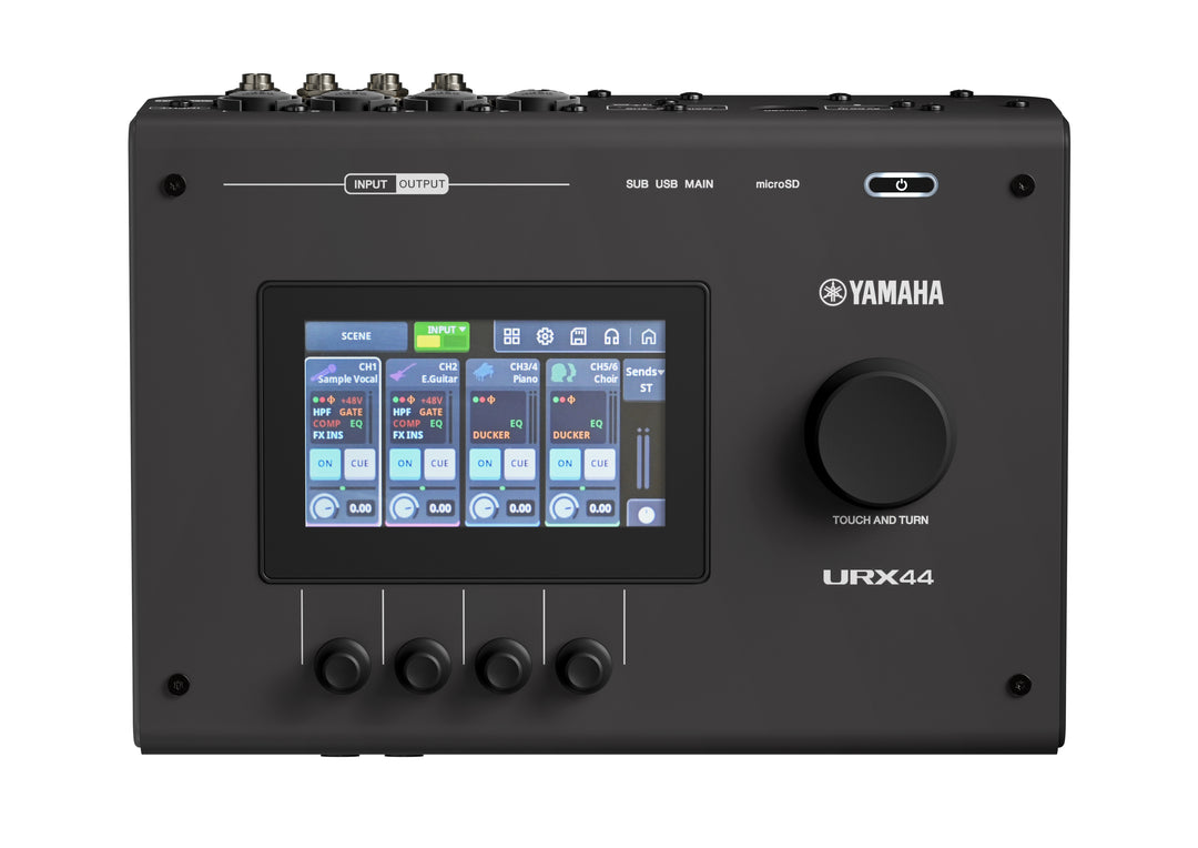 Yamaha URX44 Interface audio USB-C (Noir)