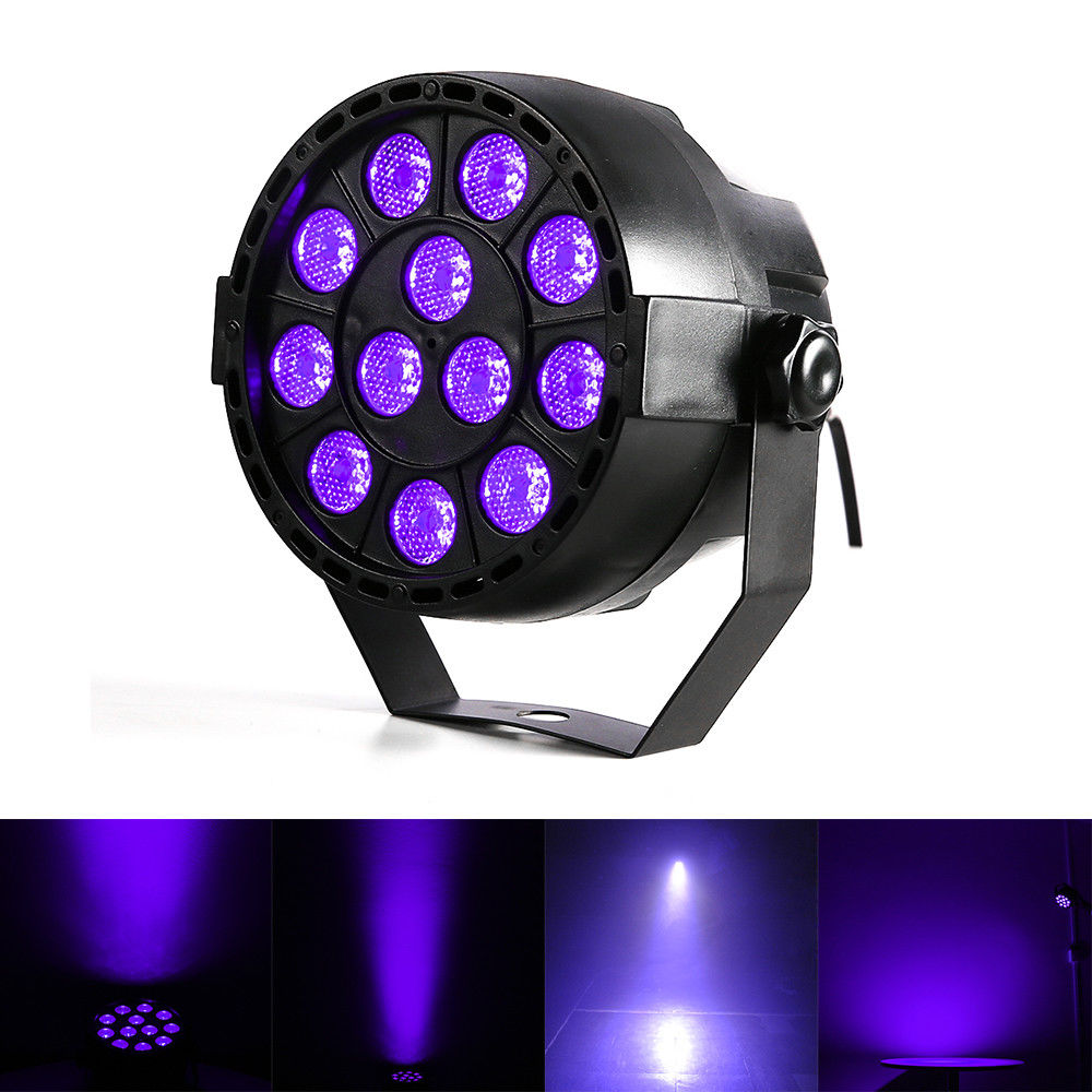 UV LED Spot (12x2W) 4 Pièces Bundle