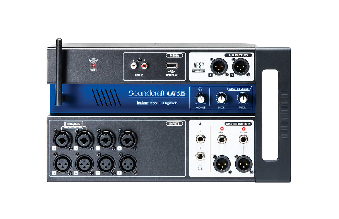 Soundcraft Ui12 Tables de mixage numériques
