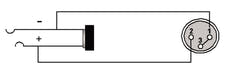 Adaptateur XLR mâle > Jack stéréo femelle