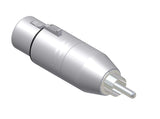 Adapter XLR hun > RCA han