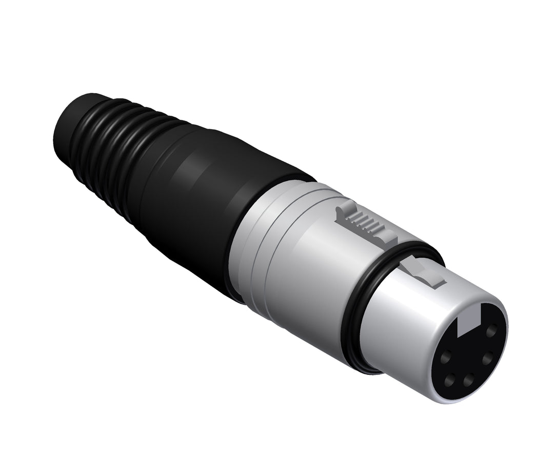 Câble XLR femelle à 5 broches