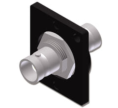 Châssis BNC 2 x femelles, 75 Ohm